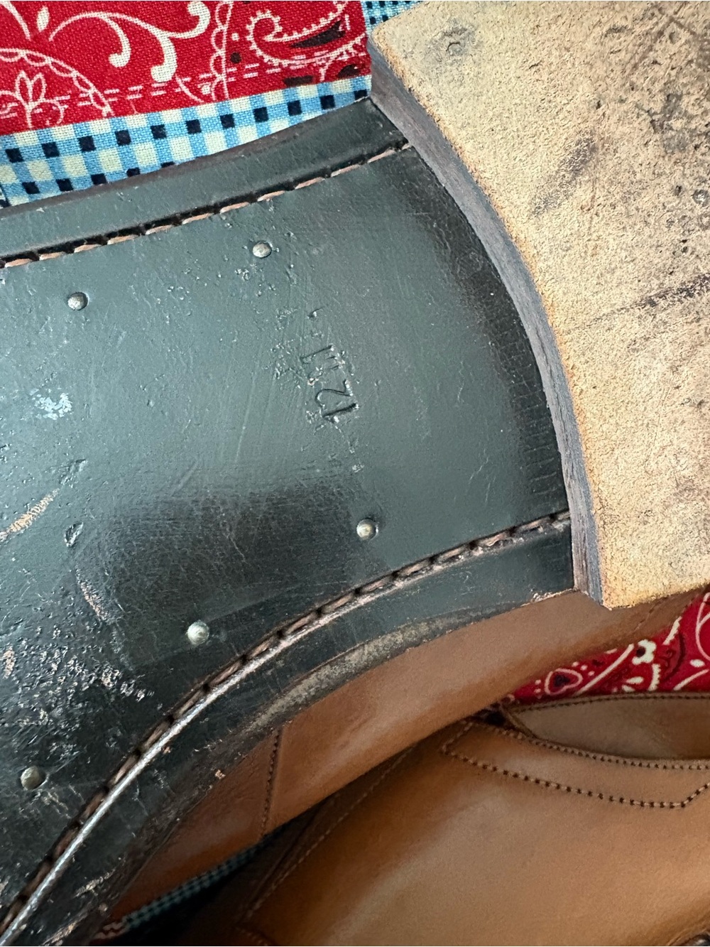 Mezlan Brown Leather Slip-On Loafers - Picture 5 of 5